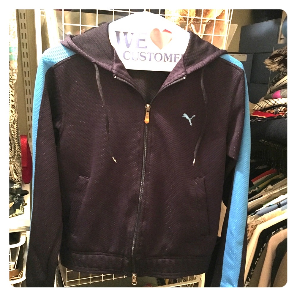 Navy Puma Jacket